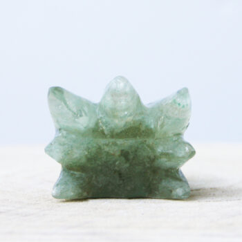 Krachtige orgonite drakenschedel met Aquamarijn, Bergkristal en Amethist  PD0019 - Afbeelding 6