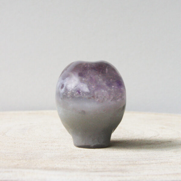 Orgonite Star-Being schedel met Amethist. - Afbeelding 4