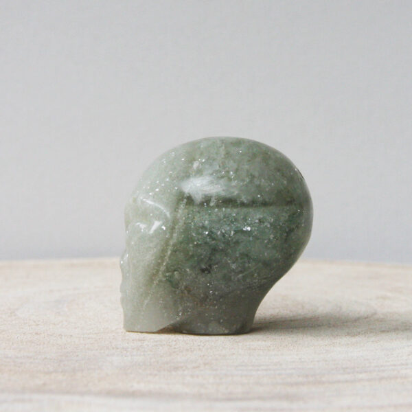 Orgonite Star-Being schedel met Aquamarijn - Afbeelding 5
