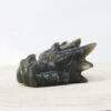 Orgonite drakenschedel met Zwarte Maansteen en Bergkristal 41 - Afbeelding 4