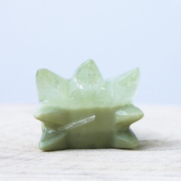 Orgonite drakenschedel met Fluoriet 45 - Afbeelding 6