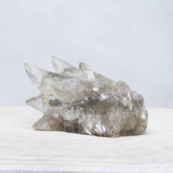Orgonite drakenschedel met Mika 47 - Afbeelding 2