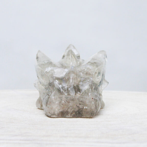 Orgonite drakenschedel met Mika 47 - Afbeelding 3