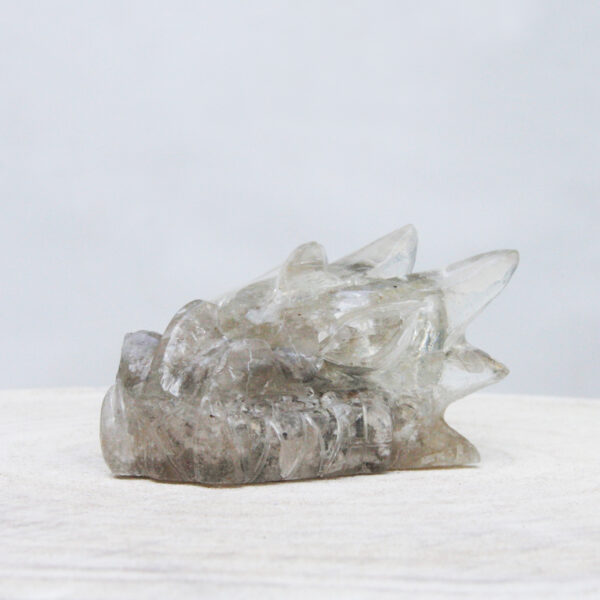 Orgonite drakenschedel met Mika 47 - Afbeelding 4