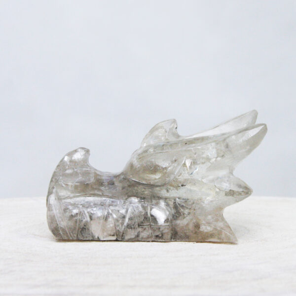 Orgonite drakenschedel met Mika 47 - Afbeelding 5