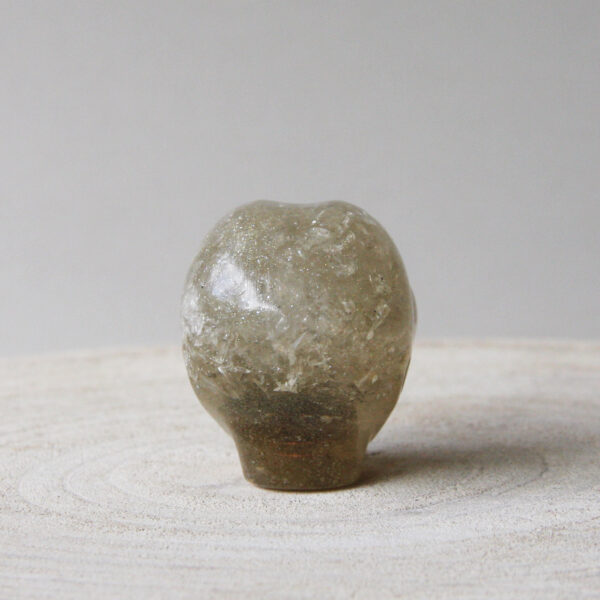Orgonite Star-Being schedel met Lemon kwarts - Afbeelding 4
