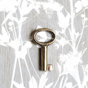Bronzen sleutel Zero Point