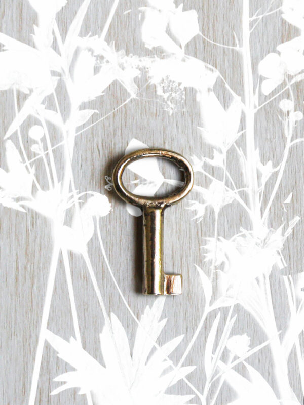 Bronzen sleutel Zero Point