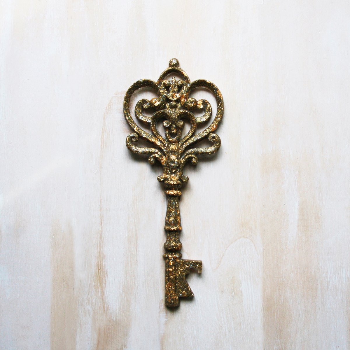 Orgonite sleutel serie met lichtcodes - Devine Feminine - goud - Afbeelding 2